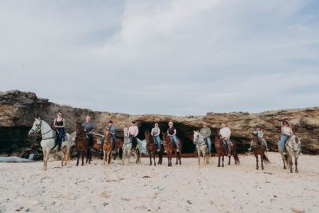2-Hour Horseback Riding Tour to Little Natural Bridge in Aruba