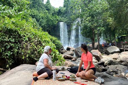Banteay Srei Tour with Kulen Mountain and Picnic Lunch