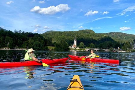 Small Group Guided Kayaking Tour on Lake Bohinj