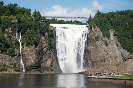Magnificent Montmorency Falls E-Bike Tour