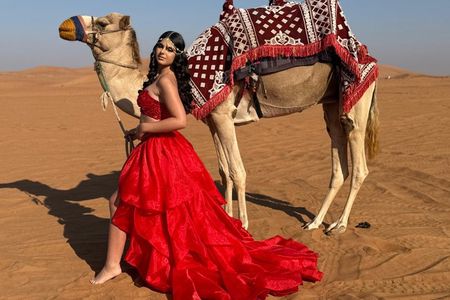 Dubai Evening Desert Safari: 4x4 Pickup/Drop, Camel, BBQ & Shows