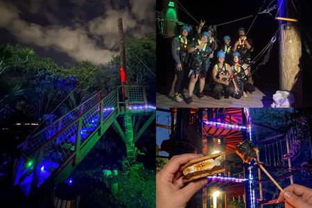 Night Zipline Adventure