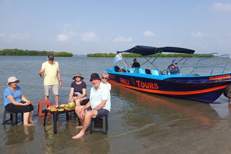 Negombo Lagoon Boat Safari Hotel Pickup(Monkey,Mangrove)