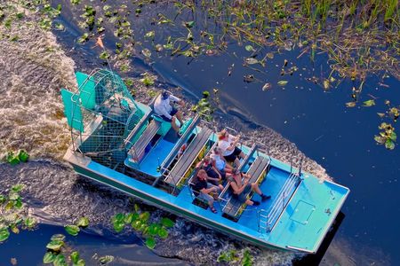 Everglades 60min Airboat Adventure | Small-Group+Pickup+Guide