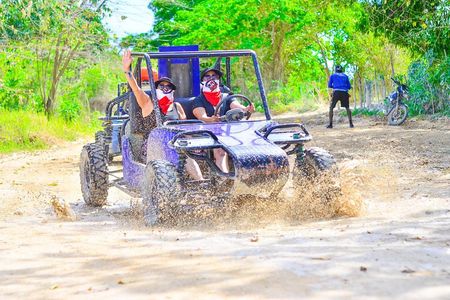 Buggy and ATV Tour in Punta Cana Taina Cave and Macau Beach
