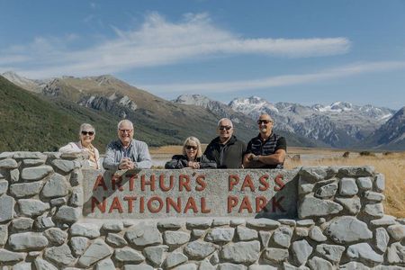 Arthur's Pass National Park Day Tour with TranzAlpine Train