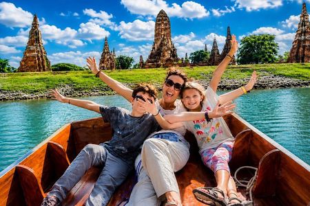 Bangkok: Ayutthaya UNESCO Temples with Tickets, Lunch & Boat