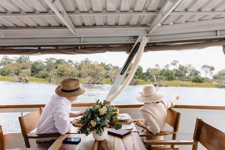 2-Hour Zambezi River Cruise with 3 Course Lunch onboard