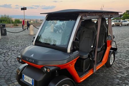 Rome Golf Cart Tour with Drink