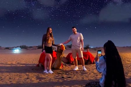 Doha Night Desert Safari Stargazing Camel Ride and Dune Bashing