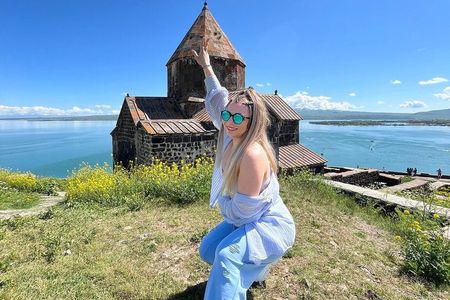 Group Tour: Tsaghkadzor (Kecharis, Ropeway), Lake Sevan, Trout barbecue treat