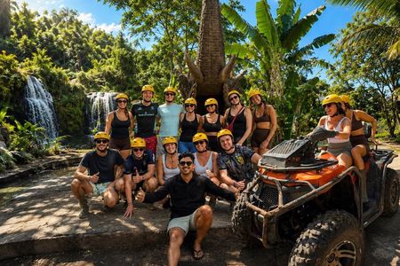 Bali 350cc Quad Bike Adventure - Monkey Forest- and Waterfall