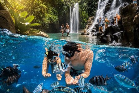 Blue Lagoon Snorkeling - Lunch - Kantolampo - Tibumana Waterfall