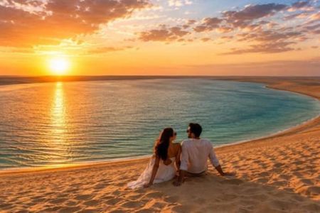 Half Day Private Doha Desert Safari with Camel Ride & Inland sea