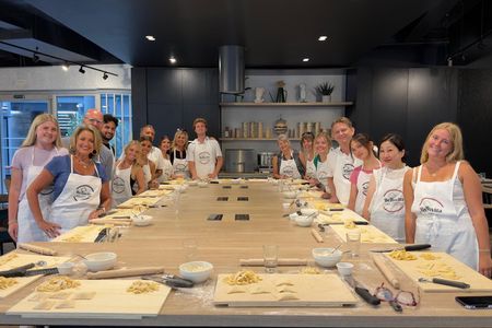 Rome: Pasta Fettuccine Ravioli and Tiramisu Cooking Class
