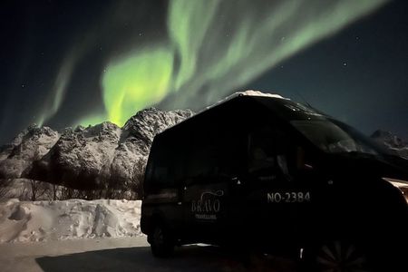 Lofoten Northern Lights Hunt Guided Tour from Svolvær