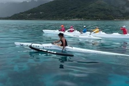 Outrigger Canoe Initiation in Moorea