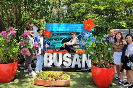 Busan Highlights Day Tour from Seoul by KTX with Blueline train