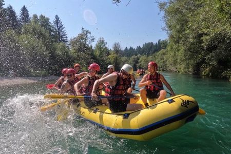 Rafting in Bled