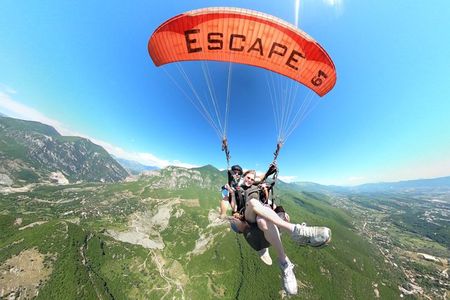 Tirana Tandem Paragliding Adventure from Dajti Mountai