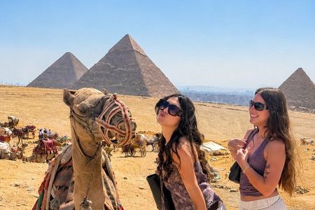 Pyramids, GEM, Citadel, Old Cairo & Khan Tour