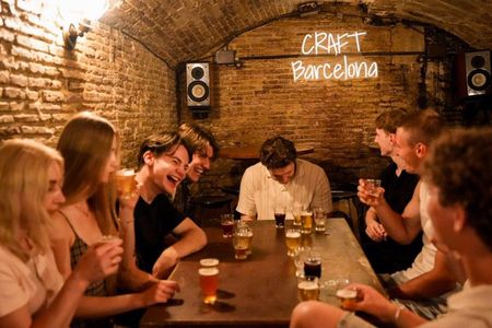 Barcelona Beer Tasting with Live Music and Drinks
