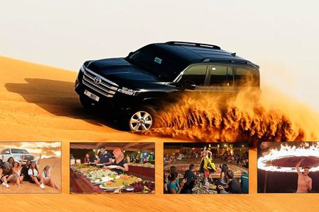 Desert Safari Tour with BBQ Dinner & ATV in Dubai