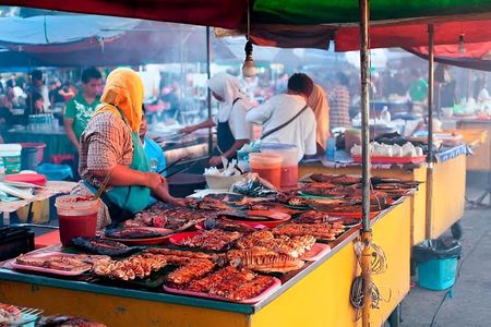 2 Hour Kota Kinabalu Local Street Food and History Walking Tour