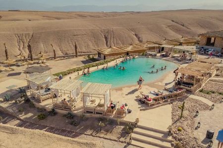 Day in the Agafay Desert with Lunch and Swimming Pool Access