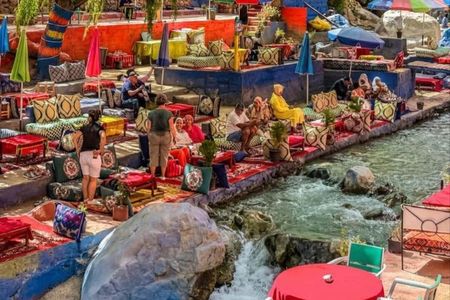 Marrakech Ourika Valley and Atlas Mountains with Riverside Lunch