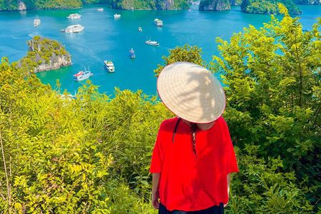 Ha Long Bay Cruise & Bat Trang Pottery Village FullDay from Hanoi