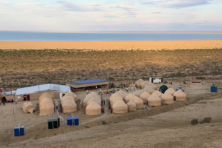 2 Day Aral Sea Eco Tour with Yurt Stay from Nukus