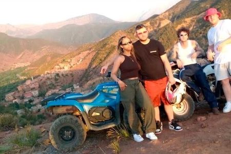 Half-day Quad bike Excursion in the Atlas Mountains with Lunch.