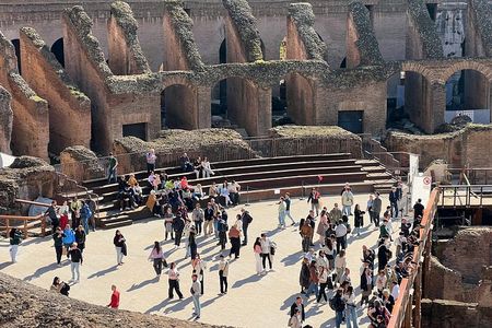 Colosseum Only Arena Floor and Mamertine Prison Guided Tour