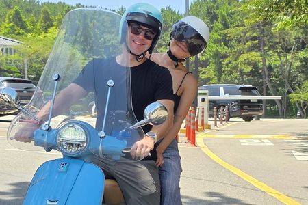 Busan Scooter Tour with English Speaking Host