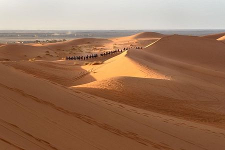 From Marrakech 3-Days Desert Tour with Luxury Camp & Camel Ride