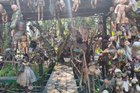 Xochimilco Island of the Dolls Original and Coyoacan