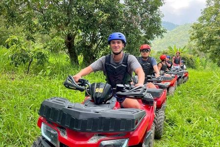 Chiang Mai ATV Sticky Waterfall and Whitewater Rafting