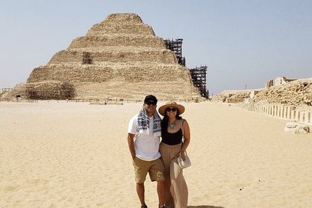 Cairo Dahshur Saqqara and Memphis Private Tour
