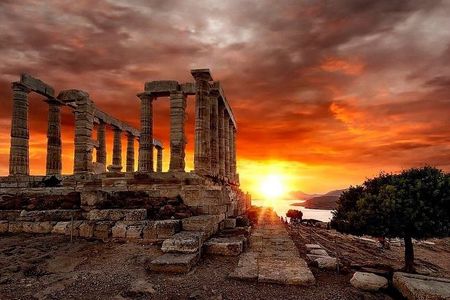 Sounio & Poseidon Temple: Private Tour Experience – EN/ES