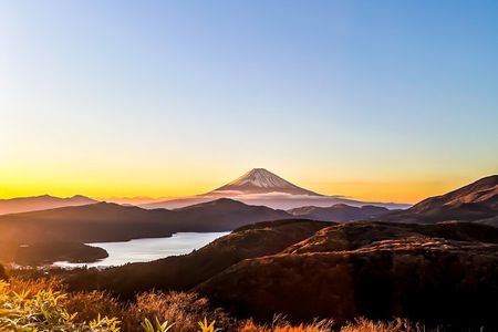 Mt. Fuji and Hakone Private Day Tour by Bullet Train and Car