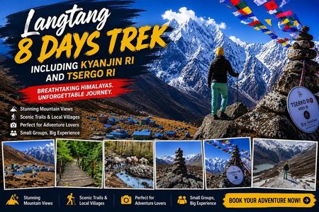 Langtang Valley Trek with Kyanjin Ri and Tsergo Ri