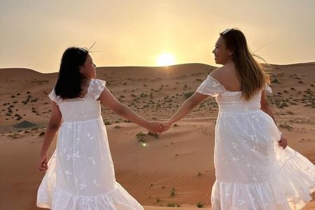 Shared Wadi Bani Khalid and Wahiba Sands Desert Tour with Sunset