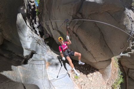 Vertical Adventure Park for beginners Via Ferrata in Tenerife