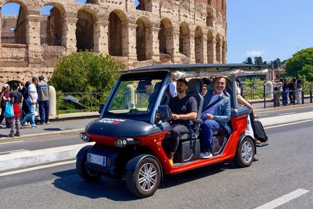Rome City Tour by Golf Cart: Relax & Explore