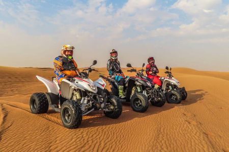 Royal Desert Safari with(Quad 30 min)Sandboard ,Bbq & Shows
