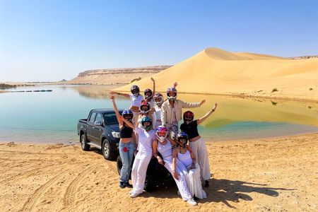 airo. Fayum Oasis 4*4 Desert Safari, Sand Surf ,Waterfall Tour