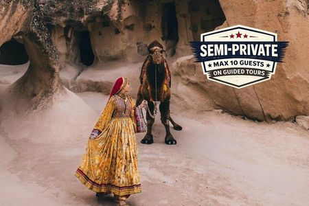 Cappadocia Jewels: 3 Days Tour Included Camel Ride & Balloon Ride