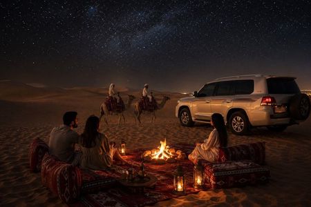 Doha Night Desert Safari ,DuneBashing,Thrilling Ride & Stargazing