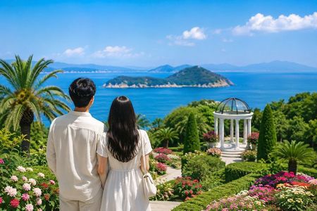[Hotel Pick-up] Oedo Botania Garden Private Day Tour from Busan